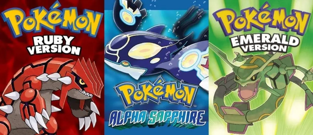 Pokémon Ruby, Sapphire and Emerald