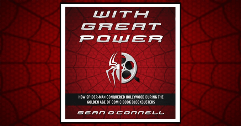 With Great Power by Sean O'Connell banner Spider-Man book