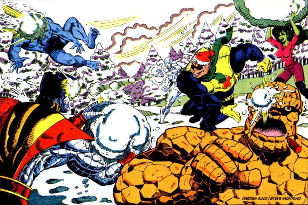 marvel-snowball-fight-thing-she-hulk-x-men