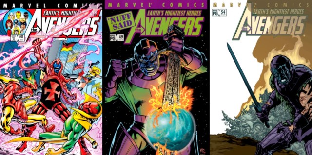 kang-comics-covers-1990s-2000s-avengers-forever-dynasty-busiek-scarlet-centurion