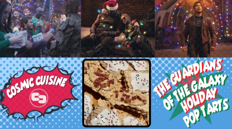 The Guardians of the Galaxy Holiday Pop-Tarts Banner