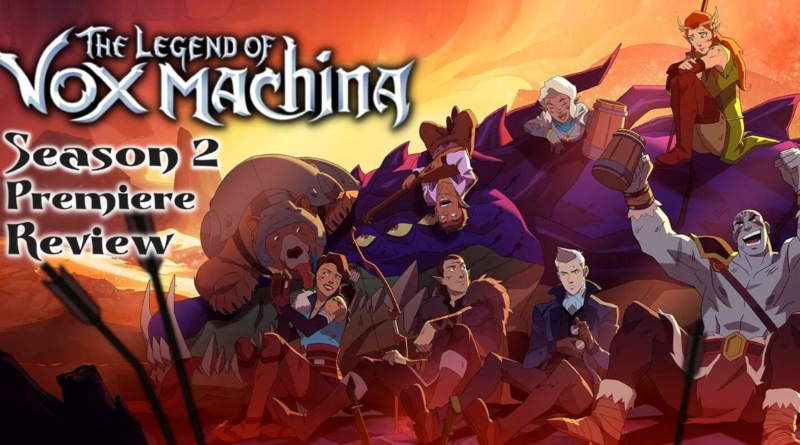 Vox Machina season 2 premiere banner