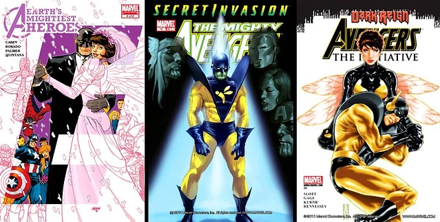 ant-man-and-the-wasp-comics-covers-2000s-mighty-avengers-earths-mightiest-heroes-secret-invasion-initiative