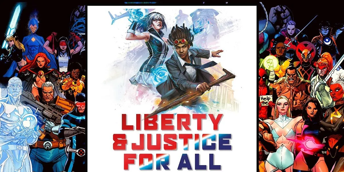 Liberty & Justice For All Banner