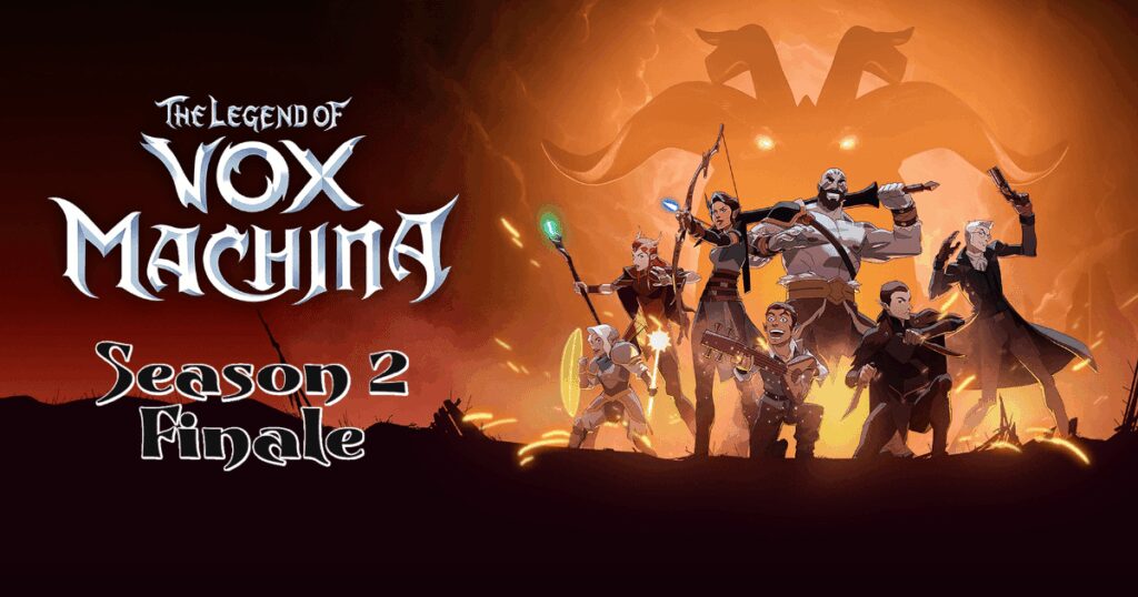 The Legend of Vox Machina season 2 finale Banner
