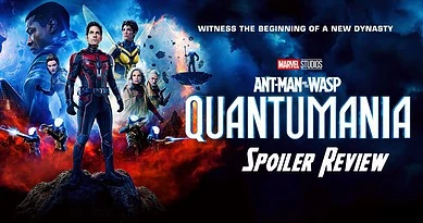 Ant-Man and the Wasp: Quantumania Spoiler Review Banner