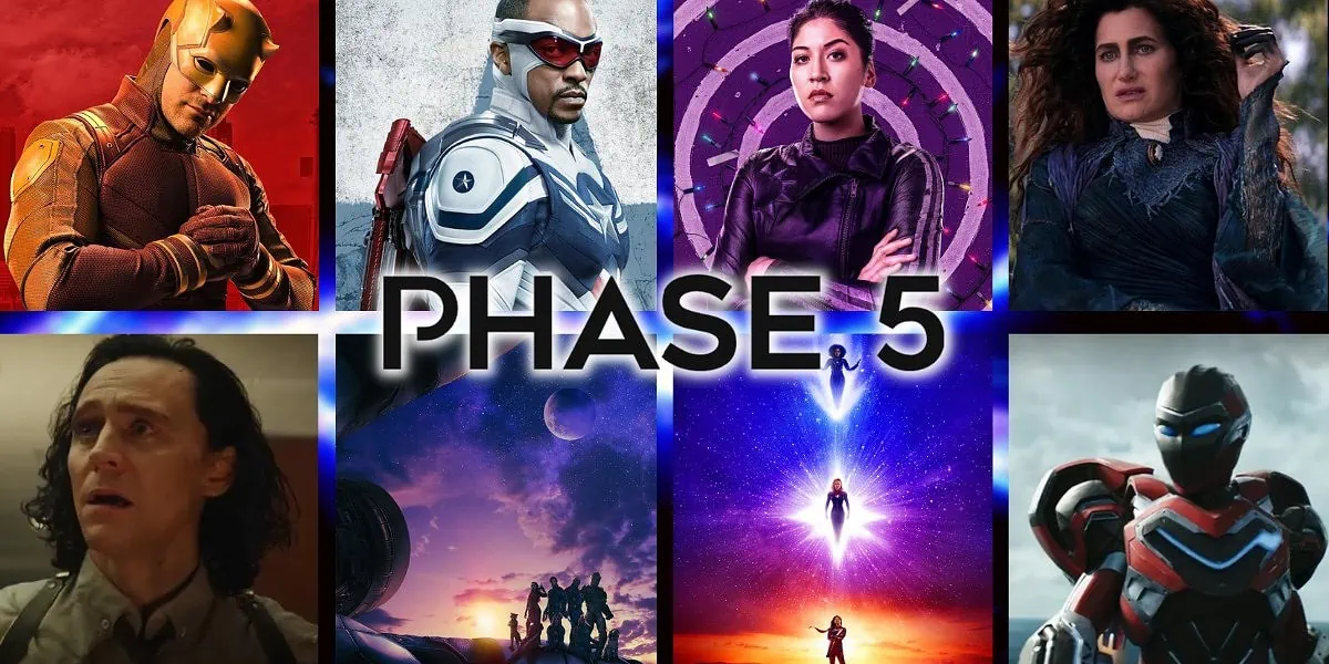 Marvel Studios Phase 5 Ranking Banner