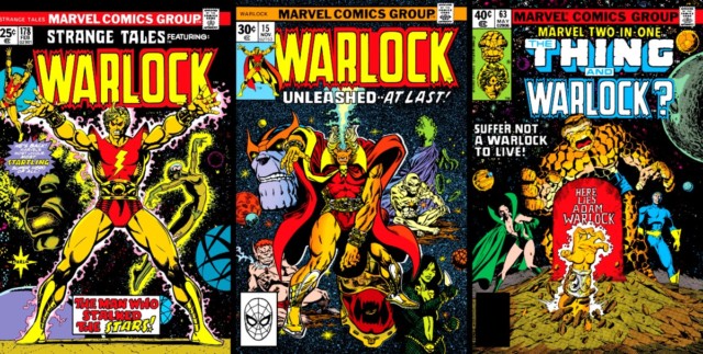adam-warlock-comics-covers-1970s-strange-tales-jim-starlin-two-in-one-thanos