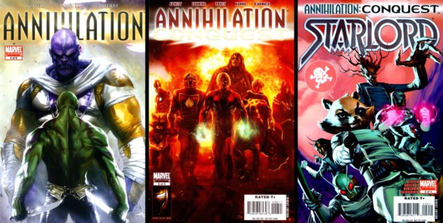 guardians-of-the-galaxy-comics-covers-2008-giffen-annihilation-conquest-starlord-drax-thanos-warlock