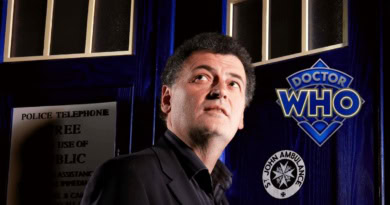 Steven Moffat Doctor Who Banner