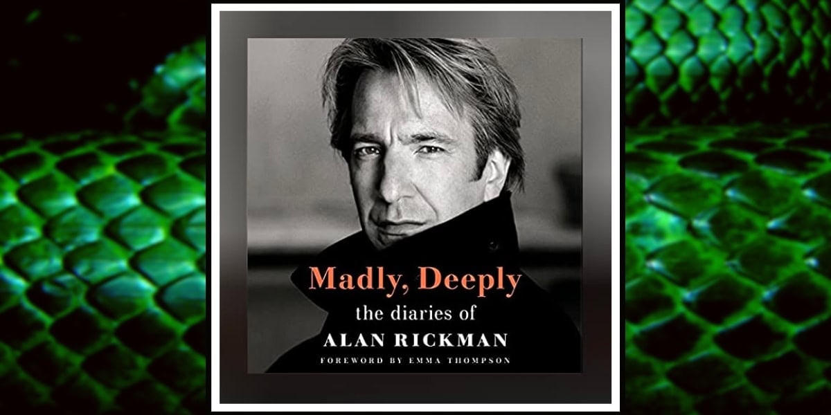 Madly, Deeply: The Diaries of Alan Rickman Banner