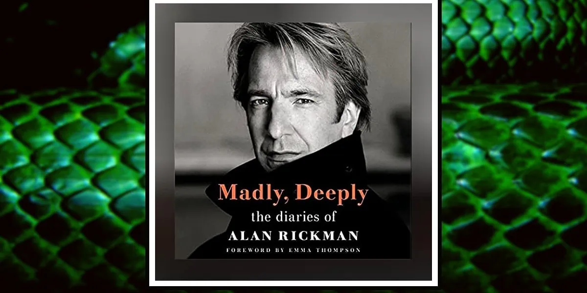 Madly, Deeply: The Diaries of Alan Rickman Banner