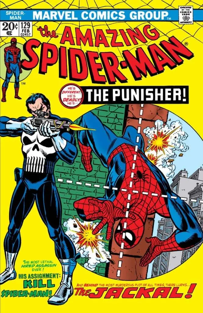 The Punisher in The Amazing Spider-Man #129