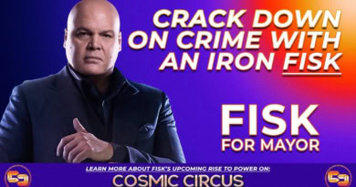 Kingpin Wilson Fisk mayor banner