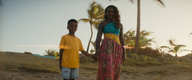 Divine Love Konadu-Sun and Lupita Nyong'o in Black Panther Wakanda Forever