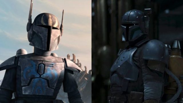 Pre Vizsla and Pre Vizsla in Star Wars