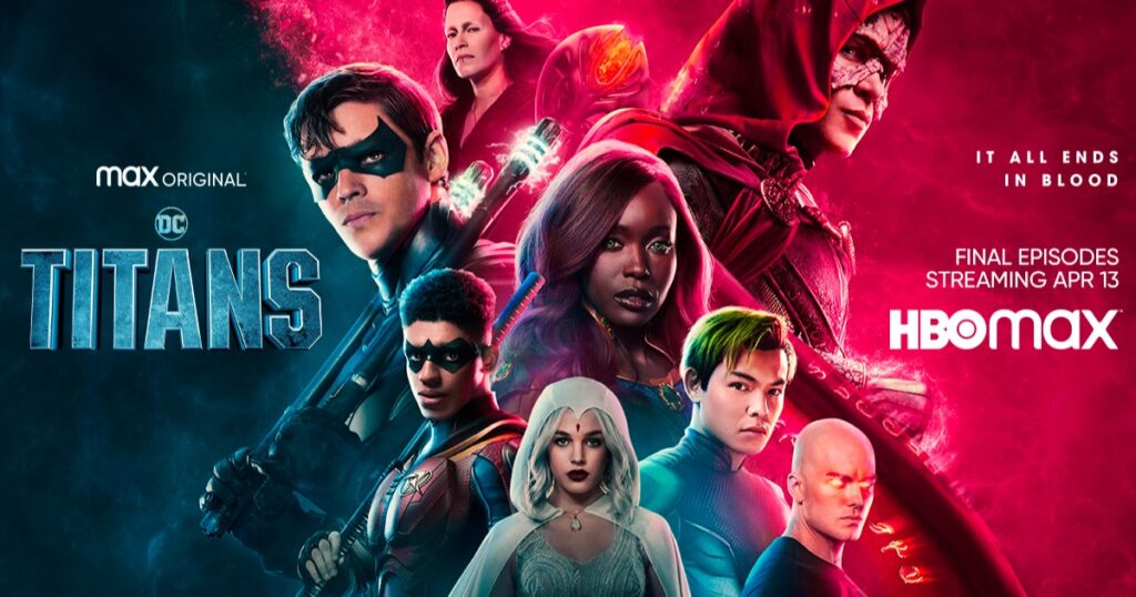 Titans’ Final Episodes Banner