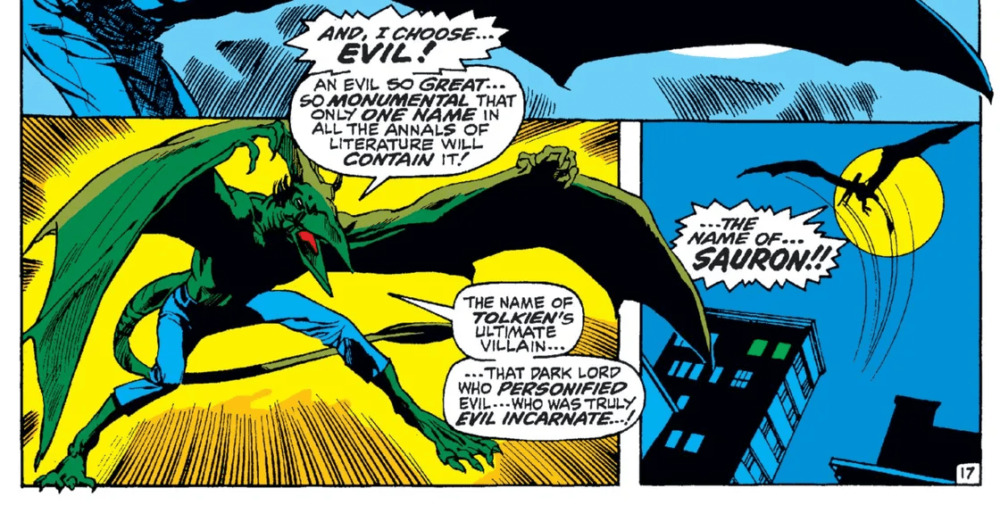 comics-sauron-tolkien-evil-incarnate