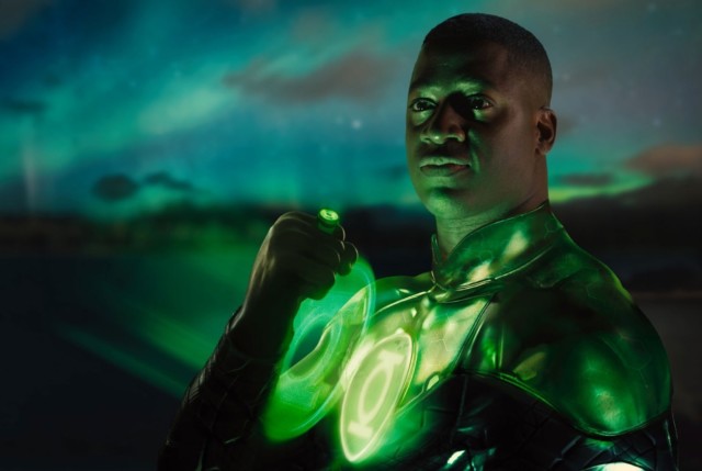 Green Lantern John Stewart (Wayne T. Carr) in deleted scene from Zack Snyder's Justice League