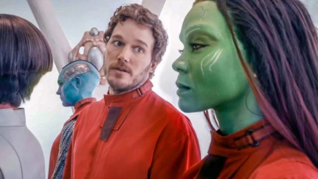 Guardians of the Galaxy Vol. 3- Peter and Gamora