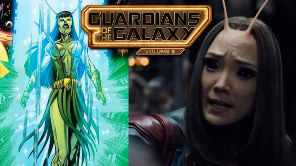 Mantis in the comics and Guardians 3