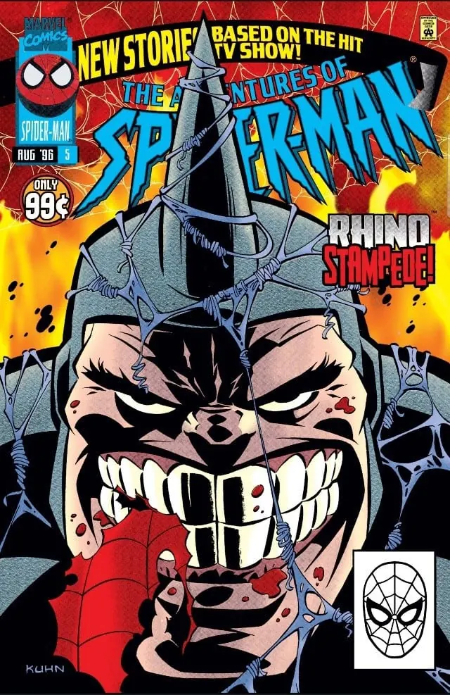 Rhino comic Adventures of Spider-Man #5