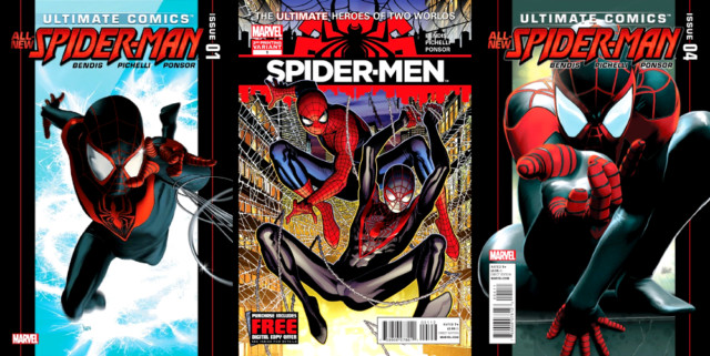 spider-man-miles-morales-comics-covers-2011-ultimate-bendis-pichelli