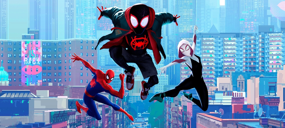 spider-verse group shot