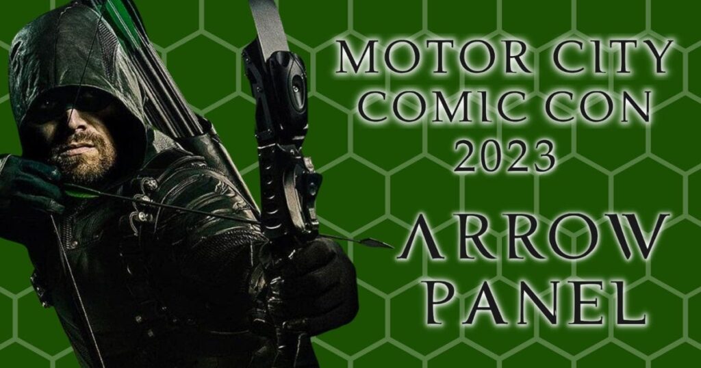 arrow panel motor City Comic con