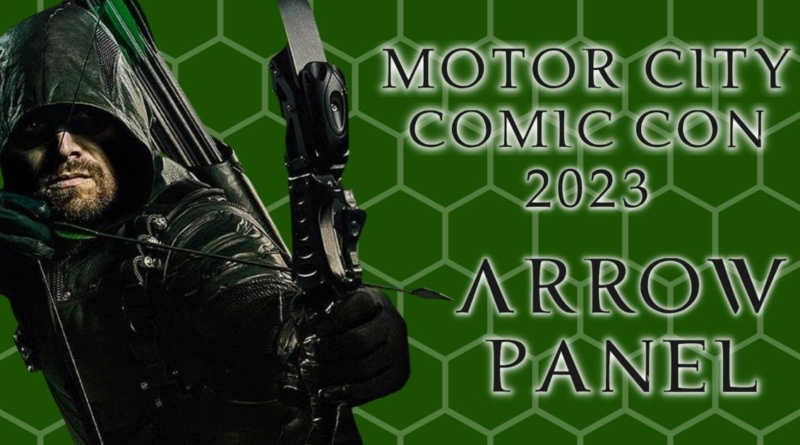 arrow panel motor City Comic con