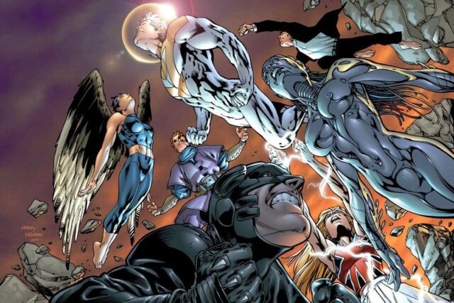 The Authority team in comics