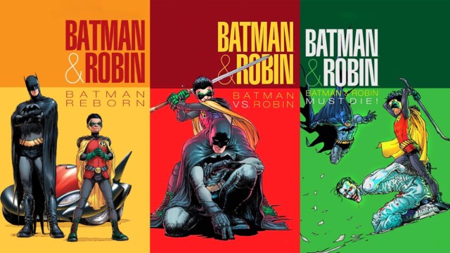 Grant Morrison's Batman & Robin comic book covers (Andy Muschietti article)