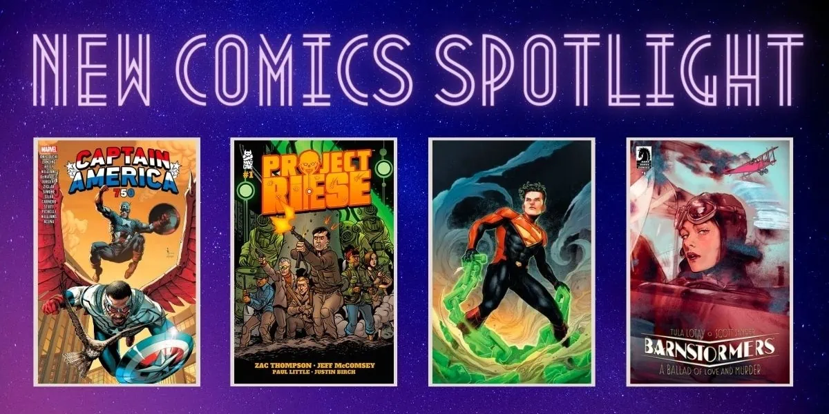 New Comics from July 5, 2023 Banner