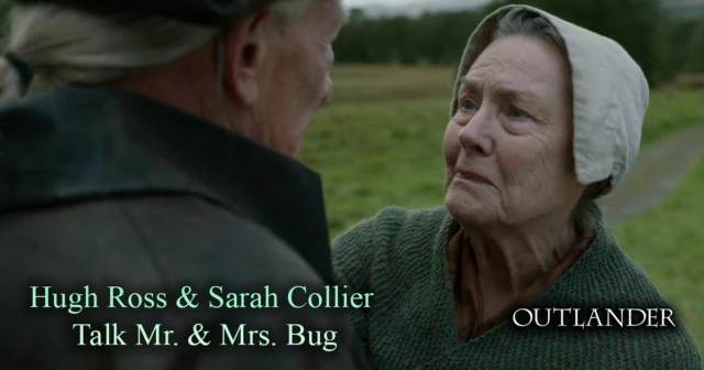 Outlander's Sarah Collier and Hugh Ross