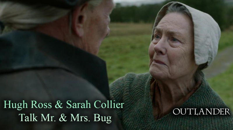 Outlander's Sarah Collier and Hugh Ross