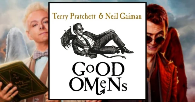 Good Omens book by Terry Pratchett and Neil Gaiman 
