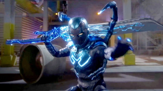 Xolo Maridueña as Jaime Reyes in Blue Beetle (DC/Warner Bros)