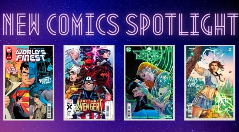 New Comics August 16, 2023 Banner