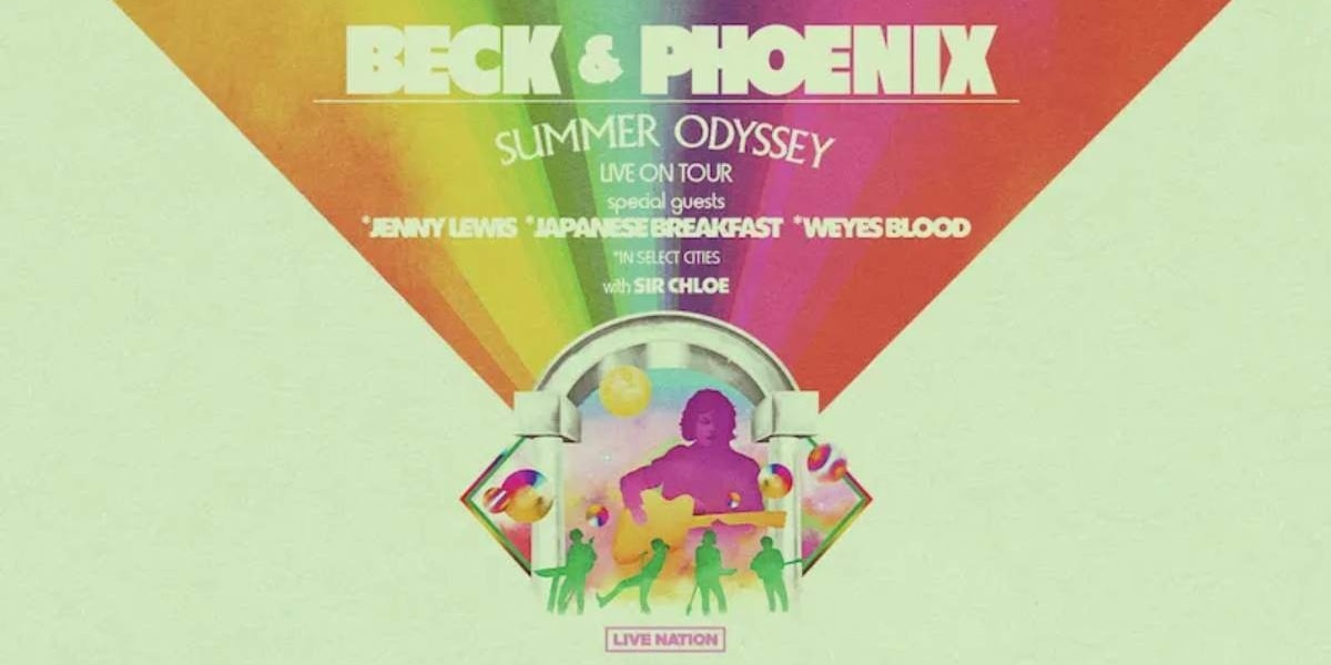Summer Odyssey Tour Beck Phoenix Banner