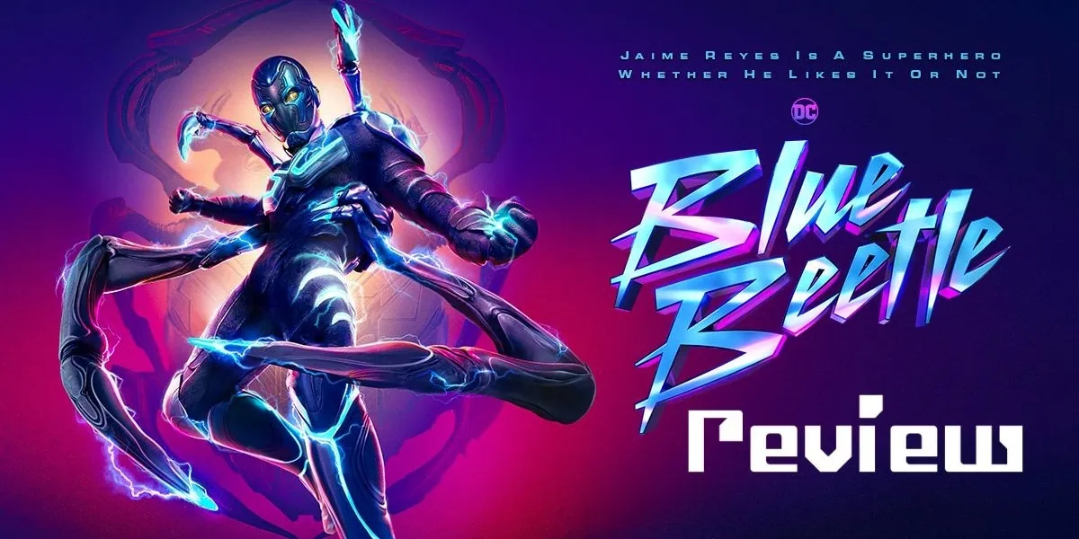 Blue Beetle Review Banner
