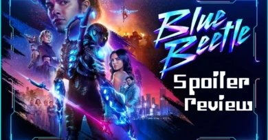 Blue Beetle Spoiler Review Banner