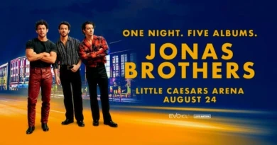 Jonas Brothers Concert Banner