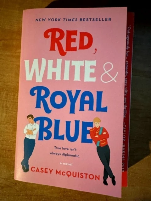 Red, White & Royal Blue novel by Casey McQuiston