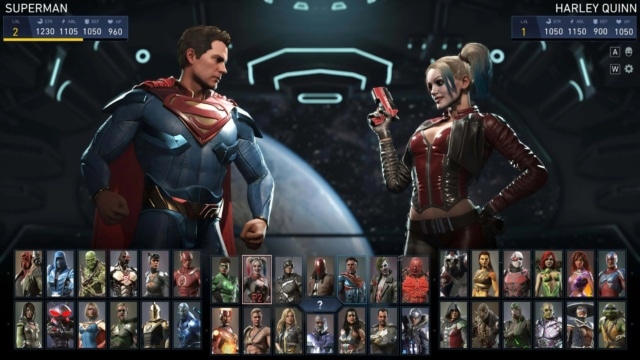Injustice 2 Full character roster