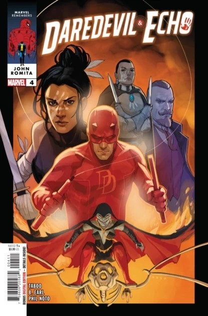 New Comics August 23, 2023. Daredevil and Echo #4