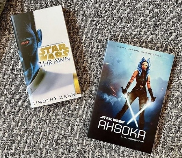Thrawn by Timothy Zahn and Ahsoka by E.K. Johnston