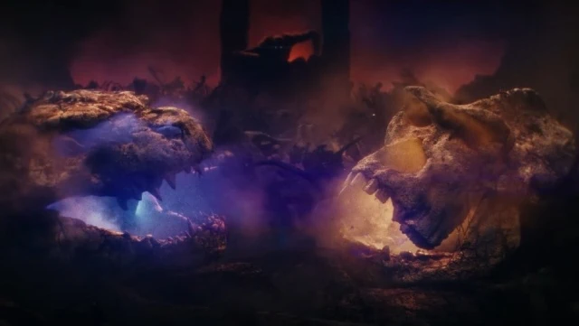 Shot from the Godzilla X Kong teaser