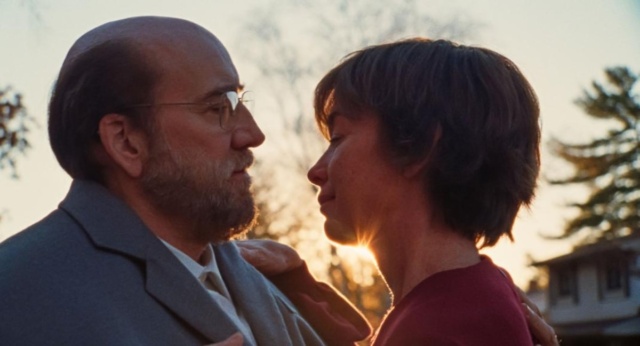 Nicolas Cage and Julianne Nicholson.