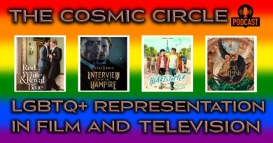 LGBTQ+ Representation in Film and television Banner