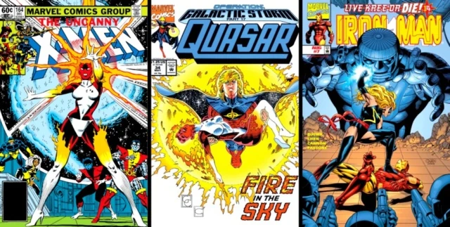 ms-marvel-comics-covers-1990s-carol-danvers-binary-warbird-xmen-quasar-iron-man